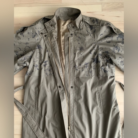 VINTAGE - Trench Coat | Panelled Utility Midi Coat | Minimalist Relaxed Fit - Picture 4 of 13